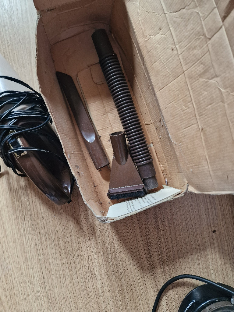 Vintage power car vacuum cleaner 