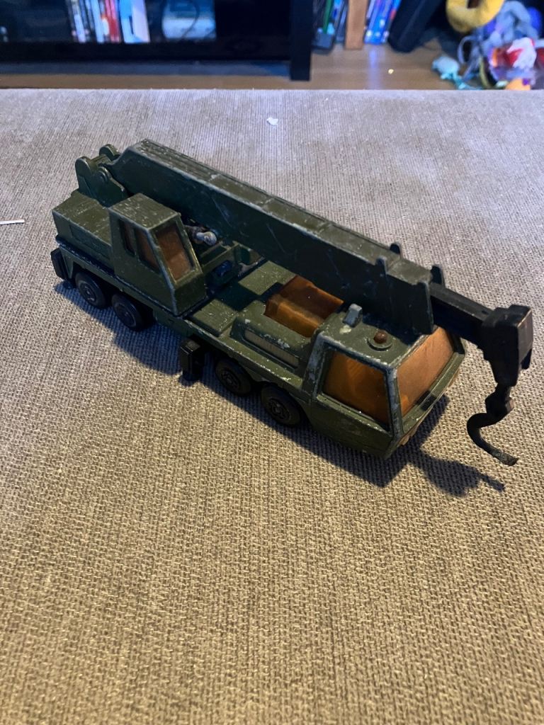 1974 matchbox superkings mobile crane
