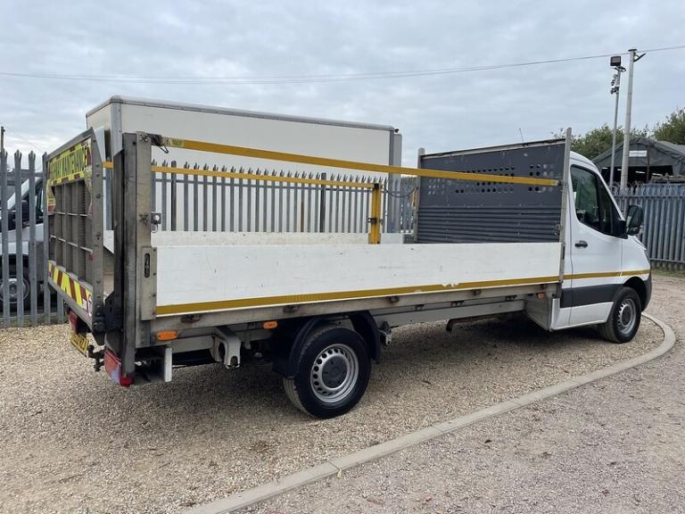 2022 Mercedes-Benz Sprinter 315 2.0 CDI Progressive L3 LWB 14ft DROPSIDE TAIL LIFT - WHITE Dropsi...