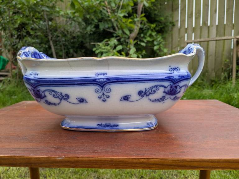 Antique Tureen Burslem - 'Milan' design early 1900's