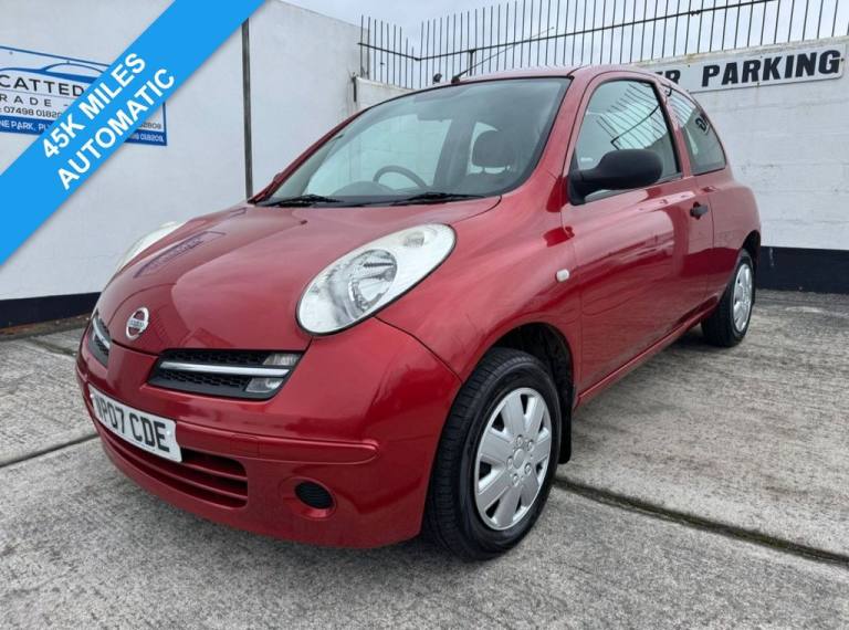 2007 07 NISSAN MICRA 1.2 16V INITIA HATCHBACK 3DR PETROL AUTOMATIC (161 G/KM, 79