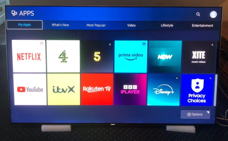 Samsung 65 Inch Smart Tv 4K UE65KS8000T Quantum Dot! 