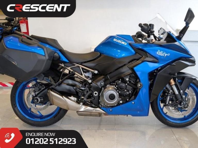SUZUKI GSX-S1000GT - WITH SIDE CASINGS AND EVOTECH CRASH BUNGS
