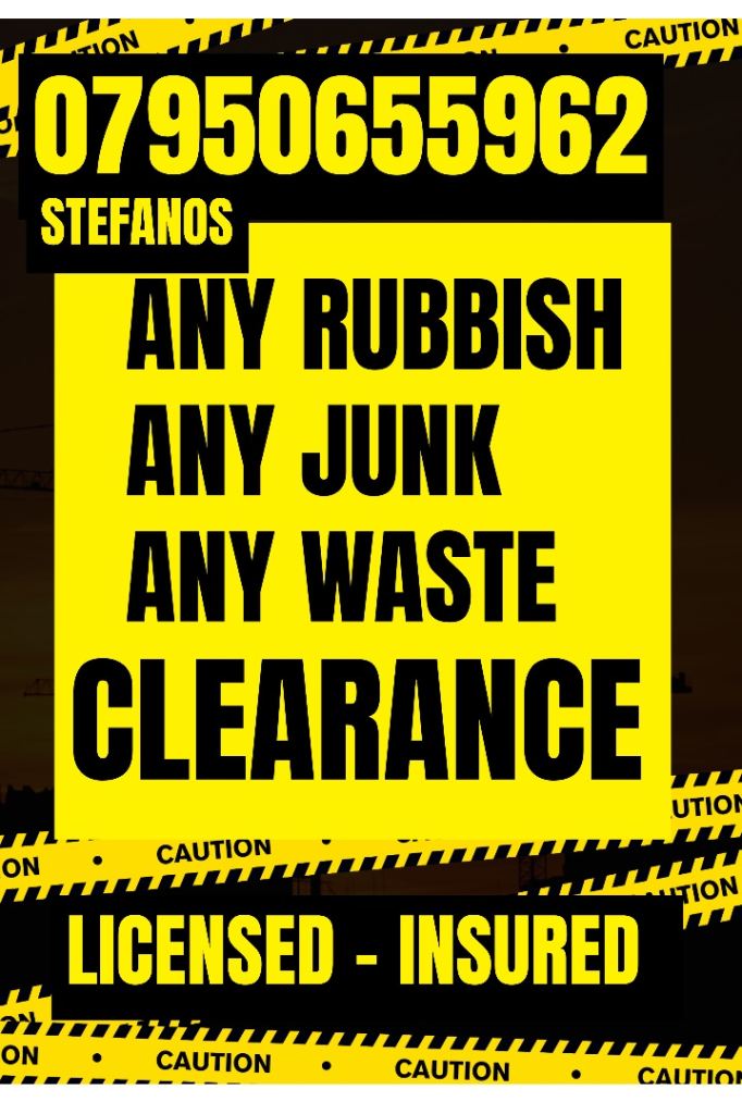 🛑LOW COST 🛑SAME DAY LONDON SHORT NOTICE LICENSED WASTE CLEARANCE RUBBISH REMOVAL JUNK COLLECTION
