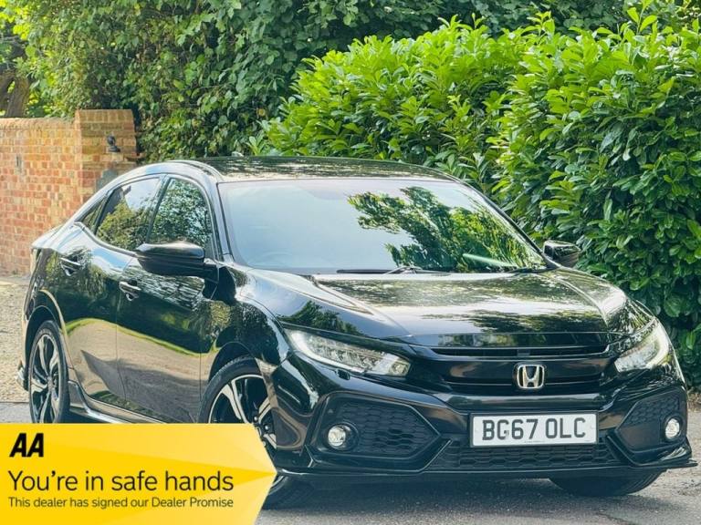 2017 Honda Civic 1.5 VTEC Turbo Sport 5dr CVT HATCHBACK PETROL Automatic