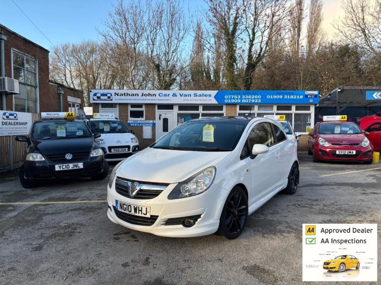2010 Vauxhall Corsa 1.2i 16v Limited Edition Hatchback 3dr Petrol Manual (a/c)