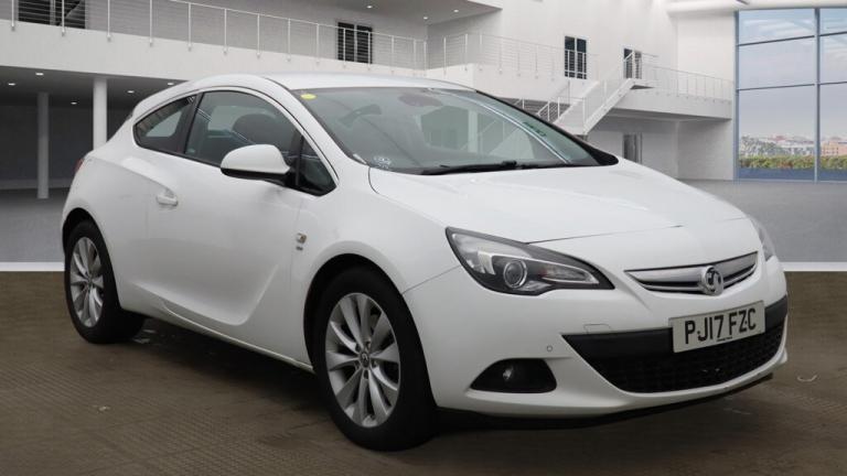 2017 VAUXHALL ASTRA GTC 1.4 i Turbo SRi White Manual Petrol