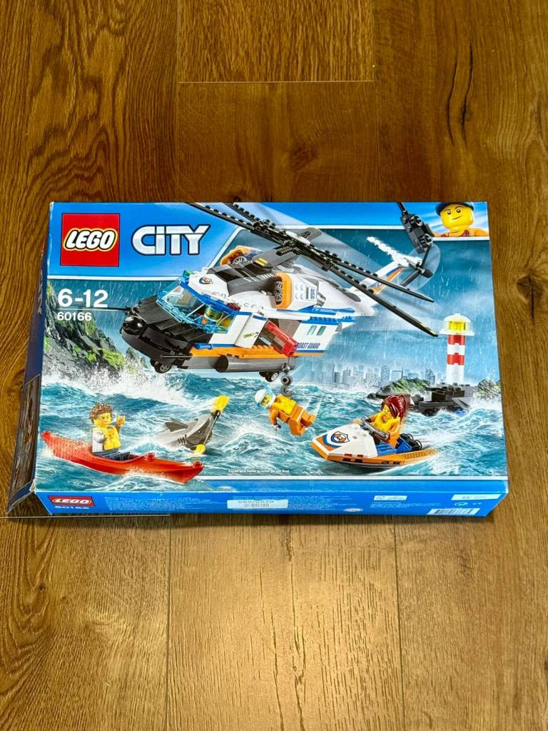 LEGO 60166 Heavy-Duty Rescue Helicopter – Boxed & Complete 