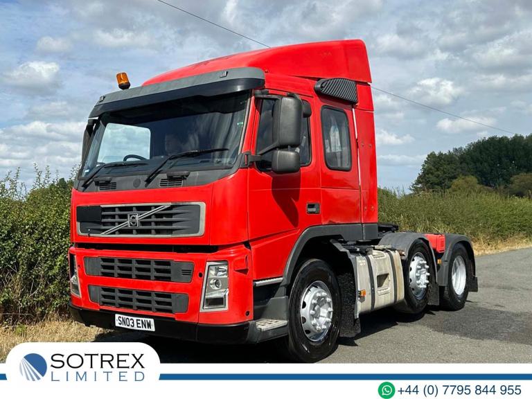 Volvo FM12 6 X 2 Tractor Unit - Sleeper Cabin & Euro 3