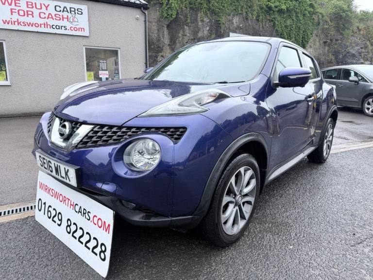 2016 16 NISSAN JUKE 1.2 DIG-T TEKNA SUV 5DR PETROL MANUAL EURO 6*FSH*NEW TIMING