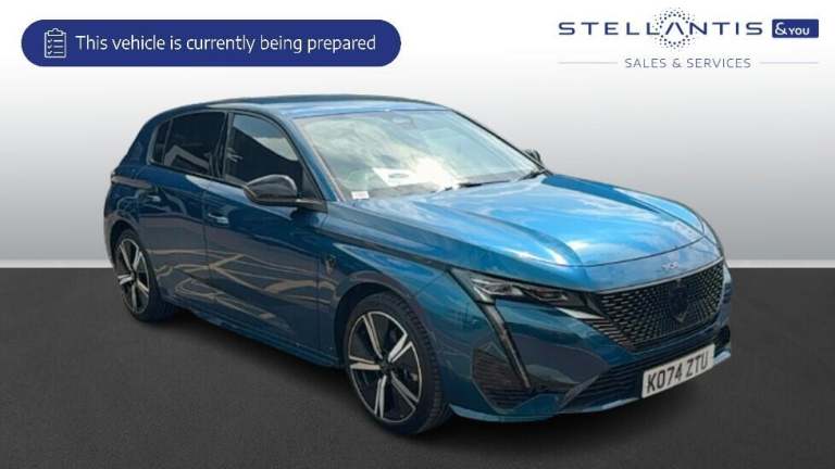 2025 Peugeot 308 1.2 Hybrid 136 GT 5dr e-DSC6 HATCHBACK PETROL Automatic