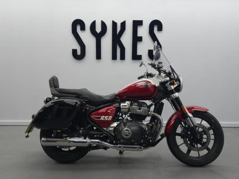 2025 Royal Enfield Super Meteor in Celestial Red **Available Now**