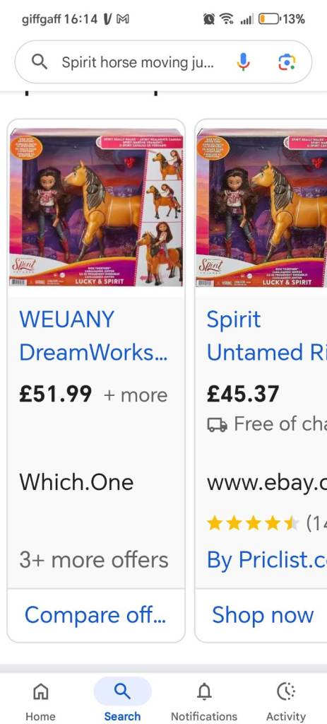 DreamWorks Spirit Untamed Doll and Horse Set