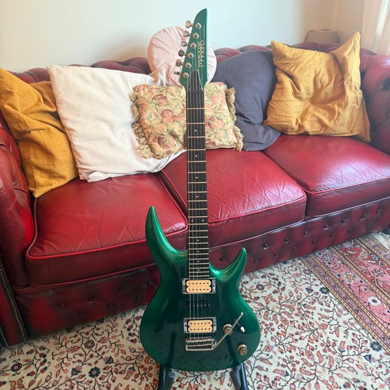 Ibanez Maxxas MX3 1988 Black Hall Electric Guitar Made In Japan