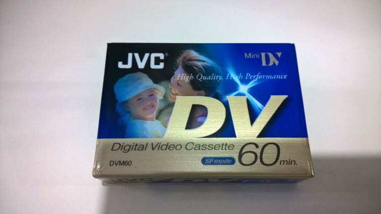 image for New JVC DC60 Digital Video Tape Cassette.
