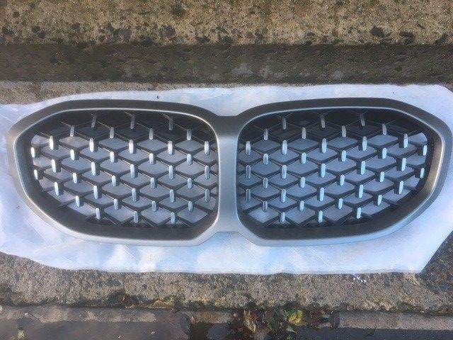  BMW 1 SERIES M135I F40 FRONT BUMPER KIDNEY GRILL GENUINE GREY 5A39369