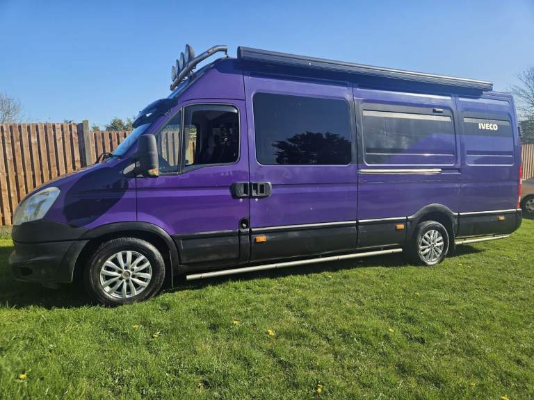 2012 iveco xlwb campervan/racevan