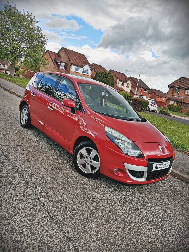 2012 RENAULT SCENIC TOMTOM...1.5 DIESEL...110 BHP...6 SPEED...78K...1 OWNER...FSH...TOP RANGE...VGC