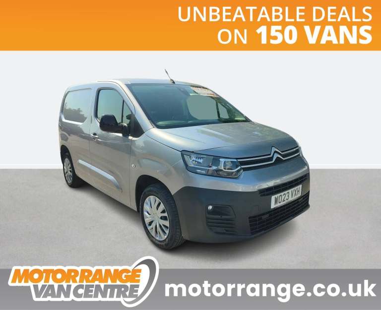 2023 Citroen Berlingo 1.5 BlueHDi 650Kg Driver Edition 100ps 6 Speed S/S Panel Van DIESEL Manual