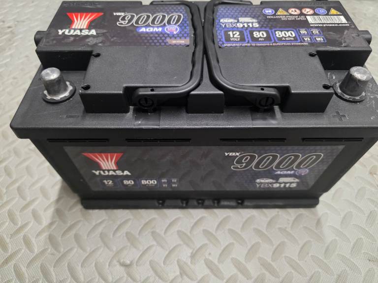 Yuasa AGM115 Start/Stop Battery