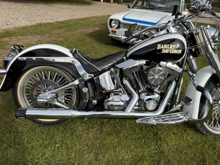 2007 Harley-Davidson SOFTAIL DELUXE FLSTN Heritage.   Petrol Manual