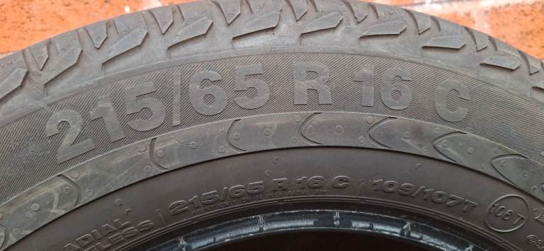 Continental van tyres 