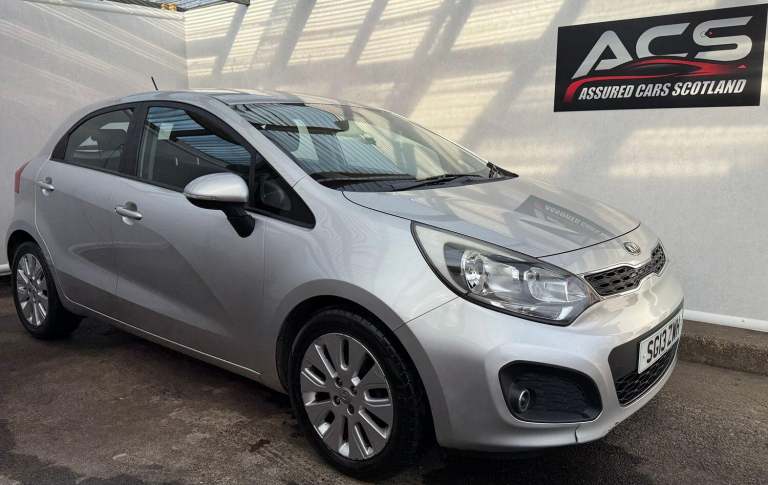 KIA RIO 1.3 2 Silver Manual Petrol 2013 WARRANTY 12 MONTHS MOT