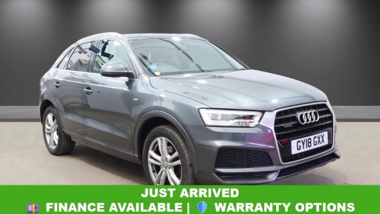 2018 Audi Q3 2.0 TFSI S line Edition SUV 5dr Petrol S Tronic quattro Euro 6 (s/s) (180 p ESTATE P...
