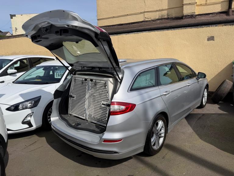 2017 FORD MONDEO 1.5 T ECOBOOST 160 ZETEC SILVER ESTATE K9 DOG UNIT EX POLICE