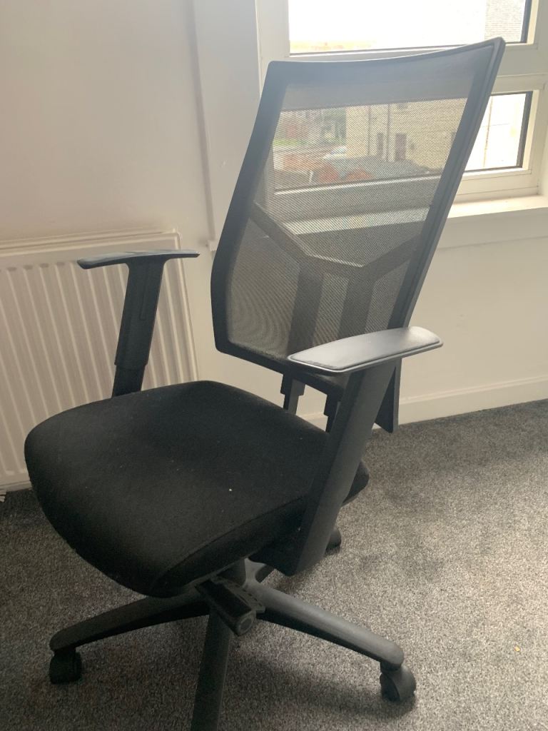 Lyreco Black Office Chair 