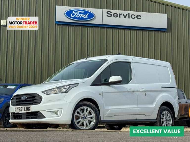2022 Ford Transit Connect SWB L1H1 200 Limited Air Con Cruise Sensors EURO 6 Panel Van Diesel Manual