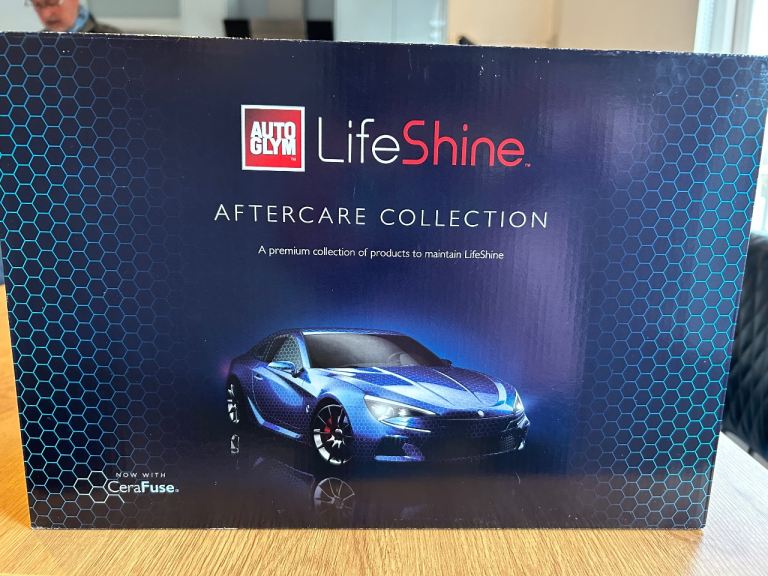 Autoglym life shine care kit for car