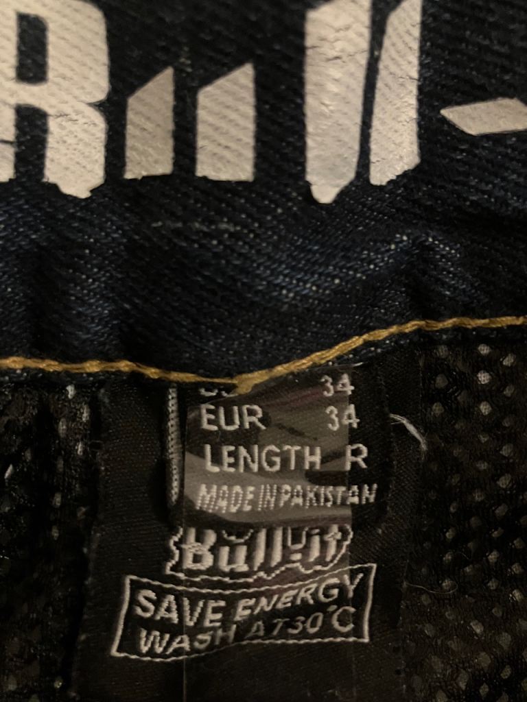 Motorbike jeans
