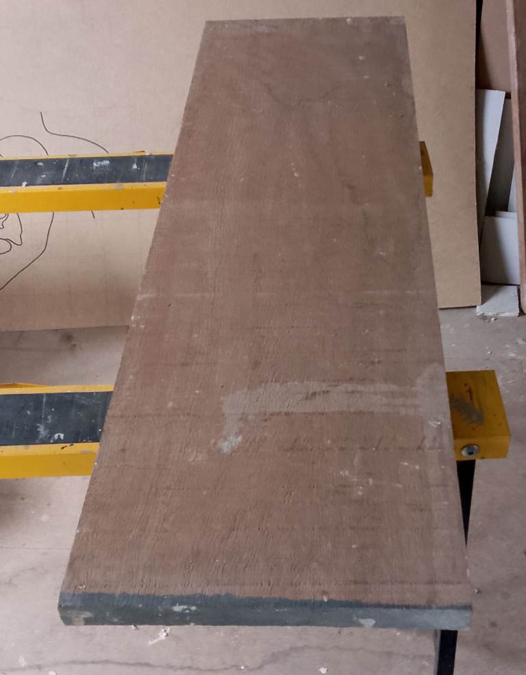 Iroko Plank 1200 x 340 x 25