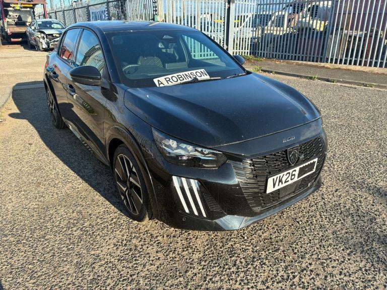 2026 PEUGEOT 208 GT PREMIUM 26 reg only 1037 mile       accident damaged salvage