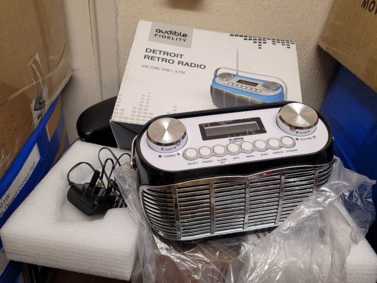 Detroit DAB and FM Portable Radio 