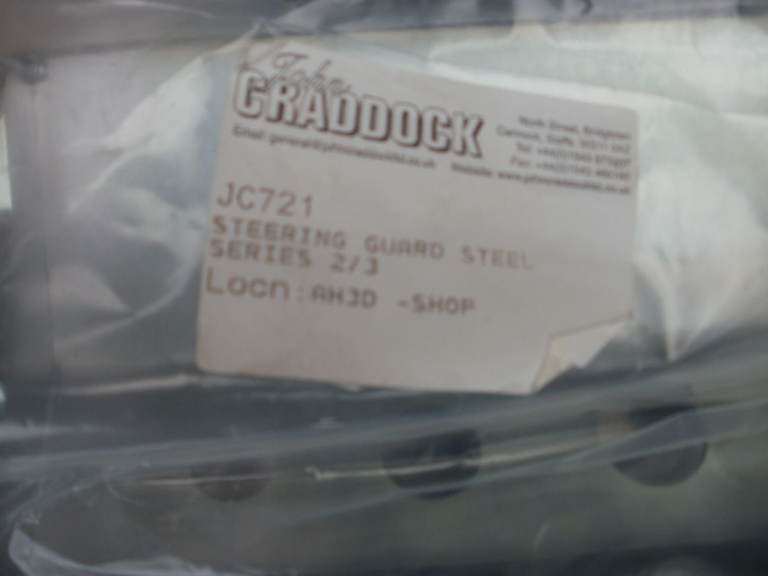 landrover series 2/3 steering guard