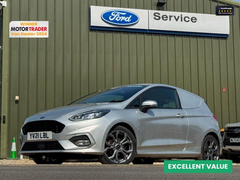 2021 Ford Fiesta 1.0 Ecoboost 125 Sport Van CAR DERIVED VAN PETROL Manual