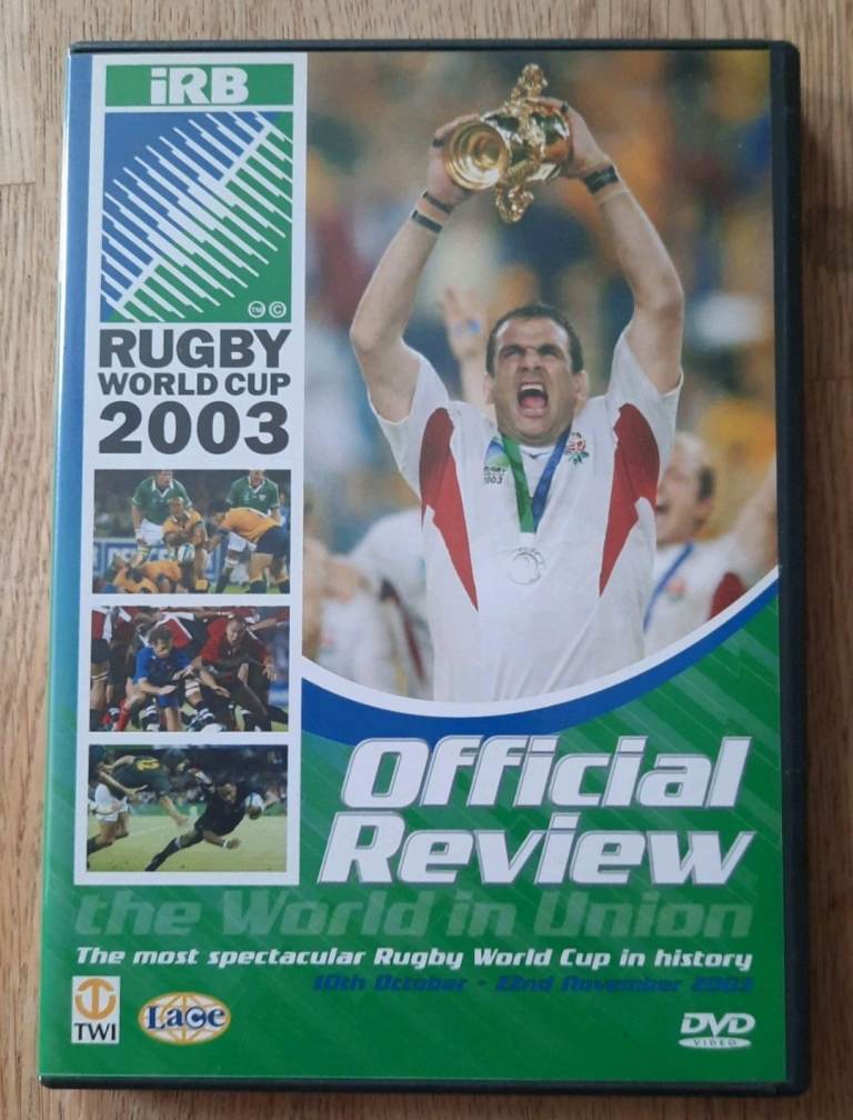 DVD Rugby World Cup 2003 Official Review The Most Spectacular World Cup in History 
