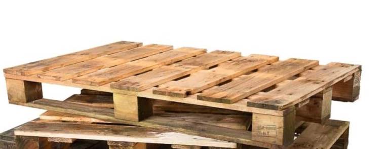 One Wooden pallet 