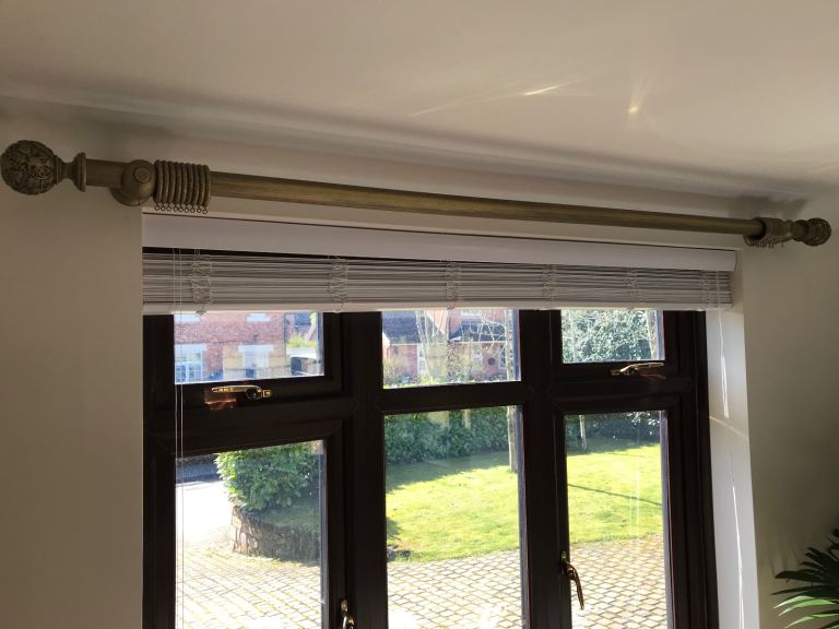 Free. Wooden Curtain Poles