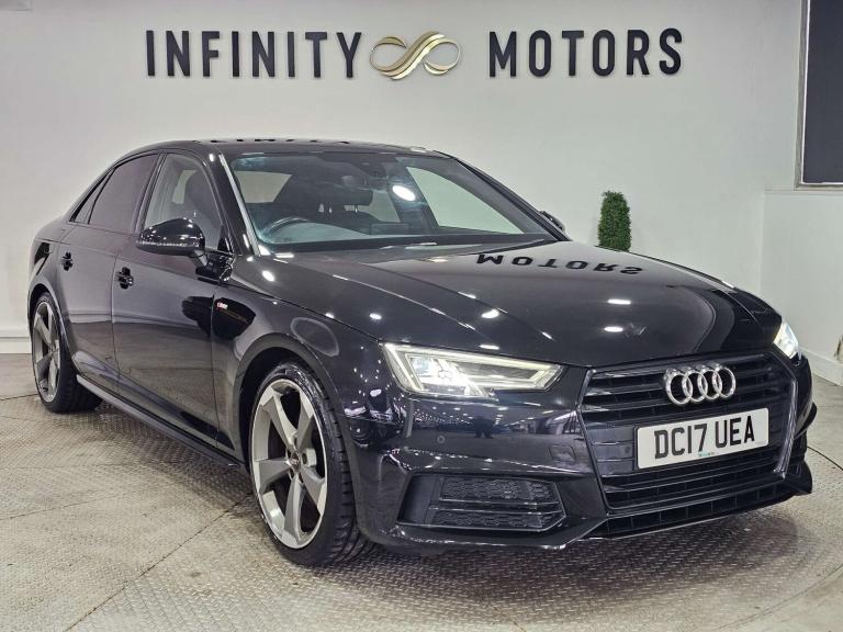 2017 Audi A4 1.4 A4 Black Edition TFSI 4dr Saloon Petrol Manual