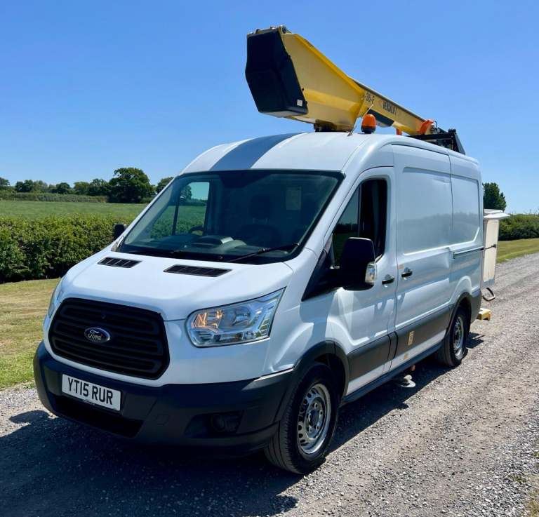 FORD TRANSIT 2.2 TDCi 350 VERSA LIFT VAN MOUNTED ACCESS PLATFORM 2015 NO VAT