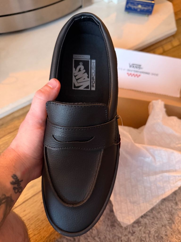 Vans skate loafers 