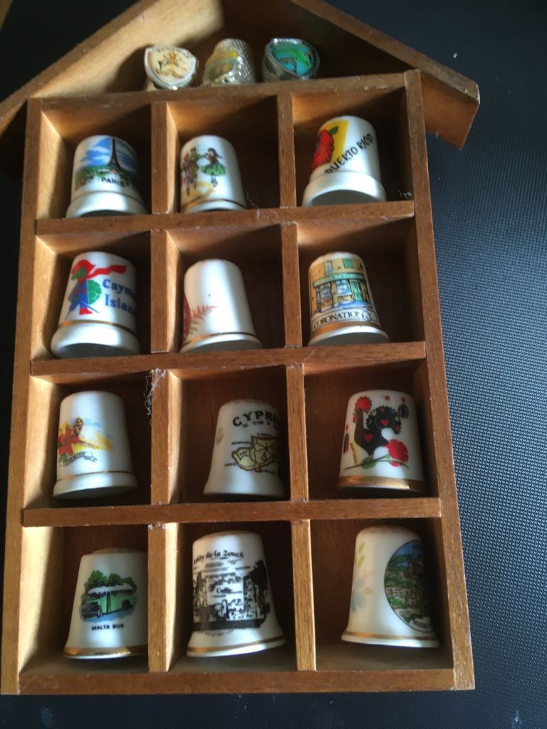 Collection of thimbles 