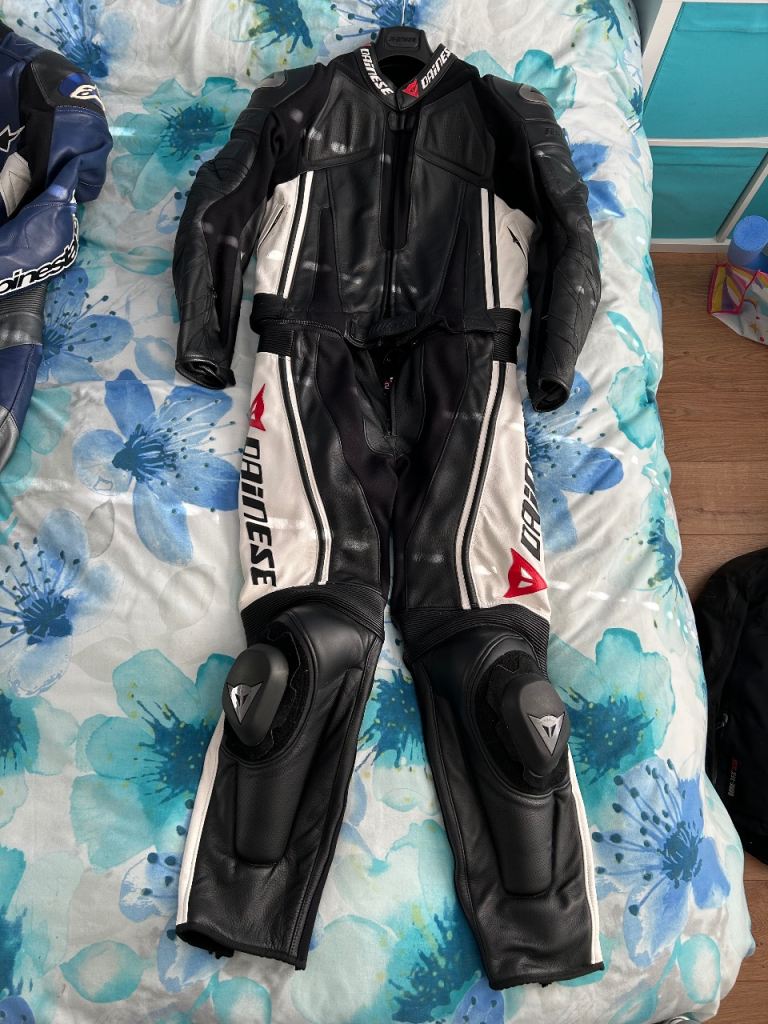 Dainese two piece motorcycle leathers
