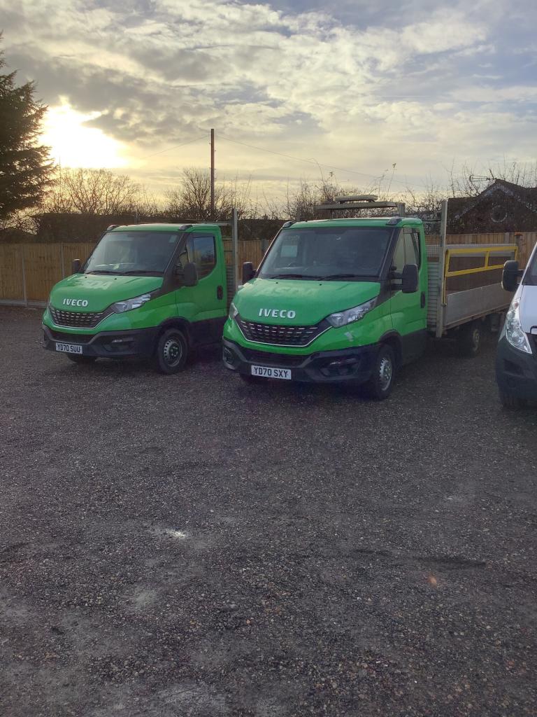 2020 Iveco Daily 2.3 pickup LWB drop side  tail lift automatic  CHASSIS CAB Diesel Automatic