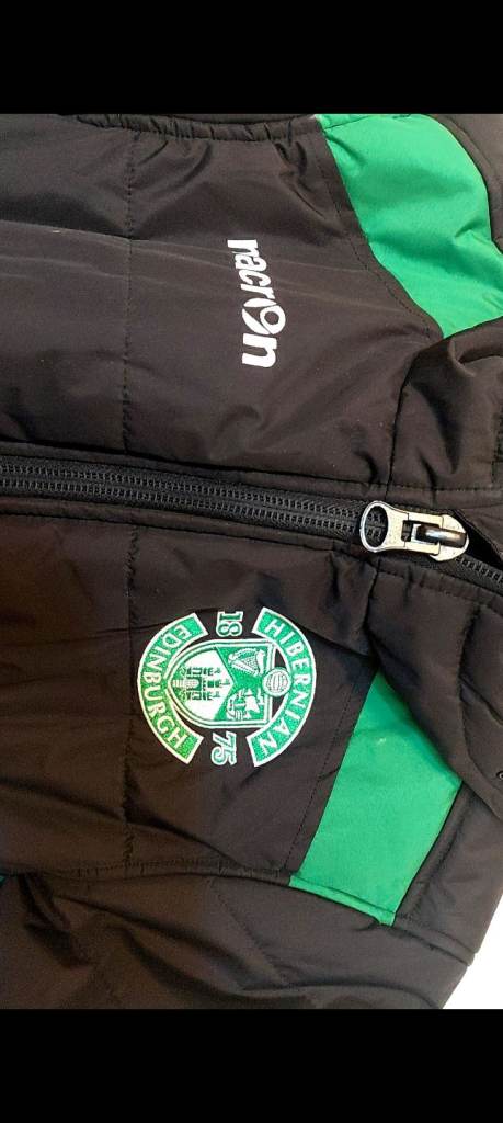 BARGAIN HIBS JACKET £15