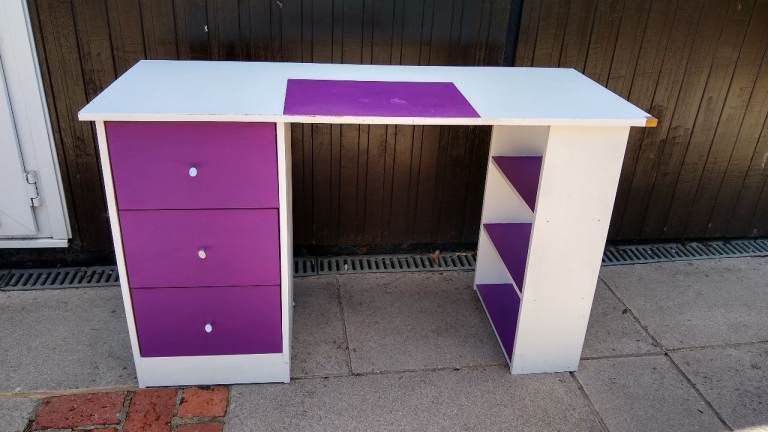 Desk with drawers