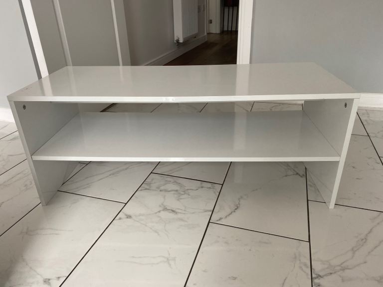 White TV unit 